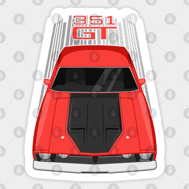 Ford Falcon XB GT 351 - Red Sticker by V8social